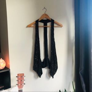 Zara sequin vest